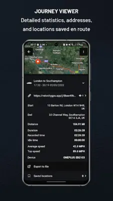 Velocity GPS Dashboard android App screenshot 11