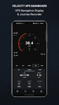 Velocity GPS Dashboard android App screenshot 13